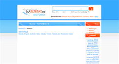 Desktop Screenshot of motorky.nainzerat.cz